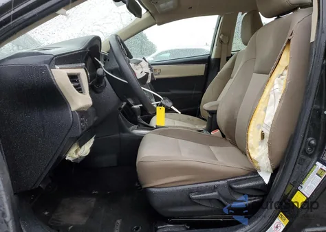 2015 Toyota Corolla L z USA, uszkodzony, nr VIN 2T1BURHE0FC340507